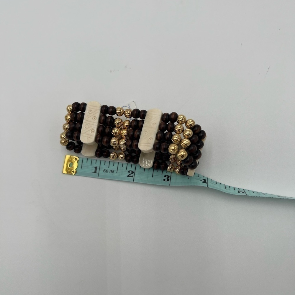 Multi-Layer Beaded Stretchable Statement Bracelets NWT